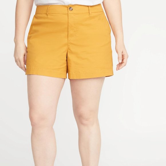 Old Navy Pants - Old Navy Mid-Rise Plus-Size Everyday Twill Shorts